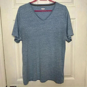 Old Navy T-Shirt V-Neck Light Blue Size  XL